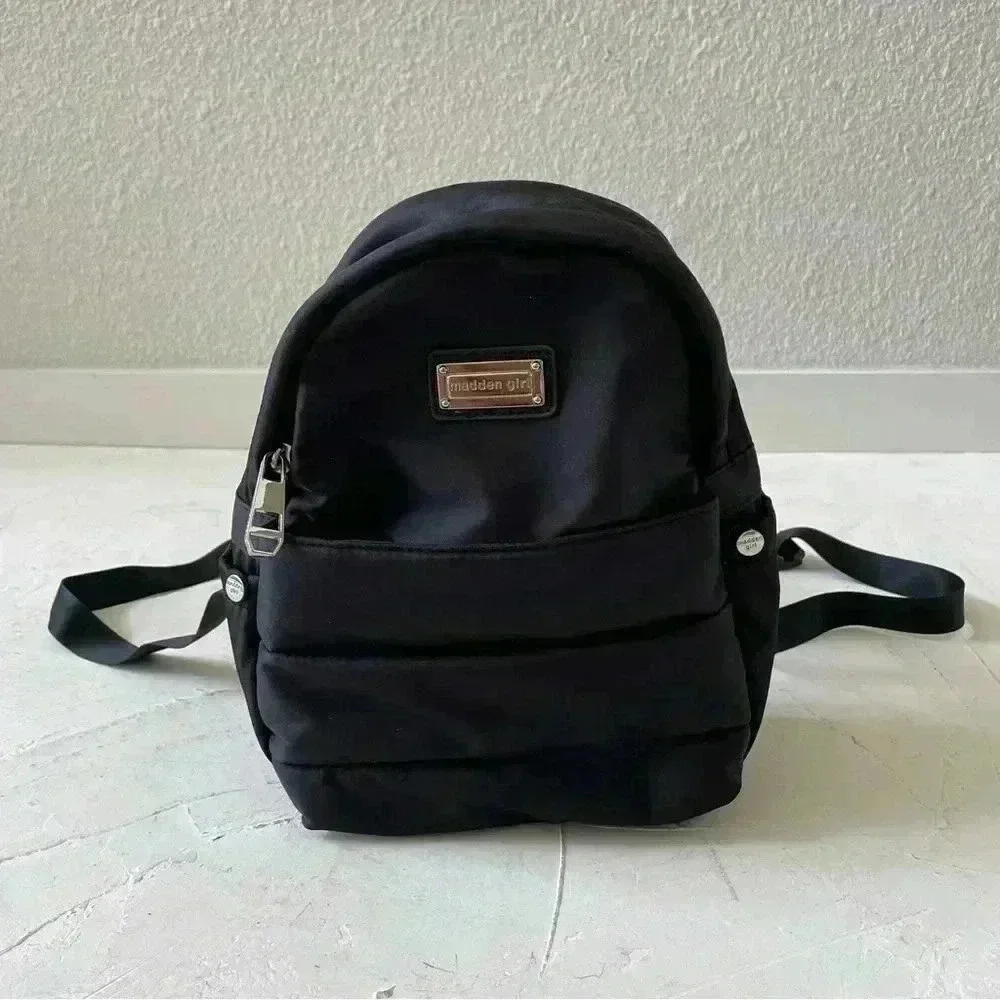 Steve Madden Black Small Backpack